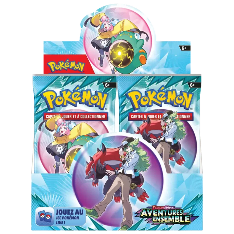 Pokemon - Display de 36 boosters EV9 Aventures Ensemble - FR